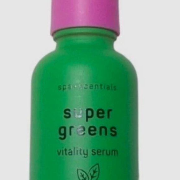 Spa Super Green Vitality Serum 1 FL OZ & Brightening eye Cream Vitamin C (A SET) - Picture 2 of 4